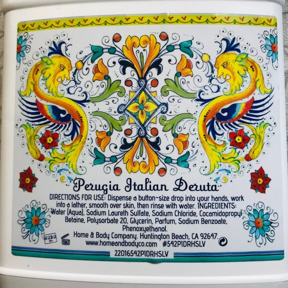 H&B Co Perugia LEMON VERBENA Hand Soap Refill NEW - Picture 5 of 5